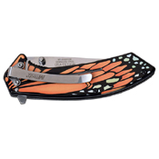 MTech USA A1005 Mirror Polished Blade Folding Knife 