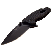 MTech USA 3Cr13 Steel Black Blade Folding Knife