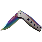 MTech USA Tinite Coated & Satin Handle Folding Knife