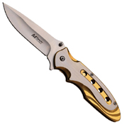 MTech USA Titanium Coated Stainless Steel Folding Knife