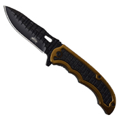 Master USA MU-A053 Tinite Coated Stainless Folding Knife