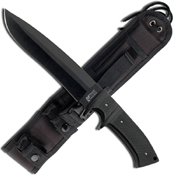 Mtech Xtreme Black Fixed Blade Knife