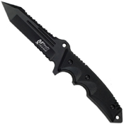Mtech Xtreme Fixed Blade Knife - Half Serrated Edge