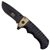MTech USA Xtreme Black Coated Folding Knife