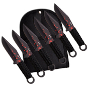 Perfect Point PP-094-6 6 Piece Set - Throwing Knife - 6 Inch