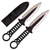 Perfect Point 7.75 Inch Overall 2 Piece Set Throwing Knife