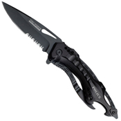 Tac-Force Half Serrated Blade Folding Knife