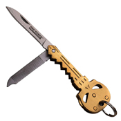 Tac-Force Key Style Satin Finish Folding Blade Knife
