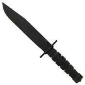 OKC Chimera Fighter Kraton Handle Fixed Knife - Black