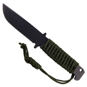 OKC Vulpine Paracord Wrapped Handle Fixed Knife