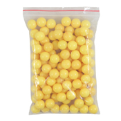 0.50 Cal Yellow Nylon Riot Balls - 100pc