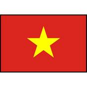 Flag Printed Patch - Vietnam