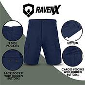 Raven X ClassicOps Polycotton BDU/Cargo Shorts
