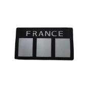 France Flag Laser Cut Reflective Patch