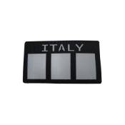 Italy Flag Laser Cut Patch Reflective