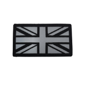 Britain Reflective Flag Laser Cut Patch