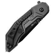 Smith & Wesson Military Police MAGIC Black Folding Knife
