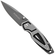 Schrade SCH224 Liner Lock Aluminum Handle Folding Blade Knife