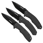 Schrade SCP17-35CP 3 Piece Combo Pack Folding Knife