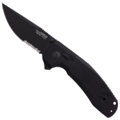 SOG-TAC XR Blackout Partially Serrated 