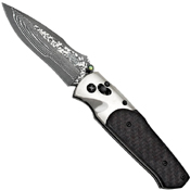 Arcitech Damascus Blade Carbon Fiber Handle Knife