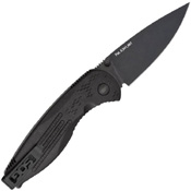 Black TiNi Aegis Mini Folding Knife