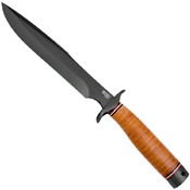 SOG Agency Black Fixed Blade Knife
