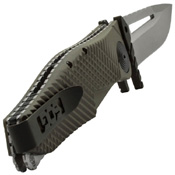 Quake XL Anodized Aluminum Handle Folding Knife