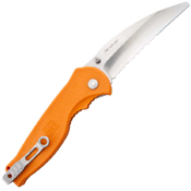 Orange Handle Flash Rescue Knife