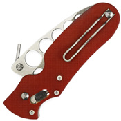Spyderco P'Kal G-10 Handle Training Knife - Red
