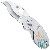 Spyderco Cricket Tattoo VG-10 Folding Blade Knife