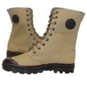 French Style Canvas 9 Hole Combat Boots Sturm 