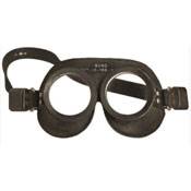 Surplus German Black Rubber Goggles Like New
