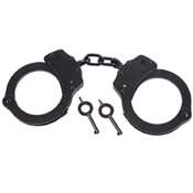 Gear Stock Stainless Steel Handcuffs