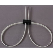 EZ Cuff Double-D 10PK Loop Disposable Plastic Restraints
