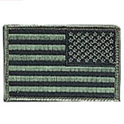 Iron On  Sew On Embroidered US Normal Flag Patch