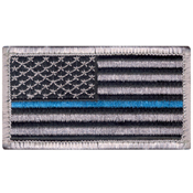 Thin Blue Line Police U.S. Flag Patch