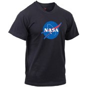 NASA Meatball Logo T-Shirt - Black