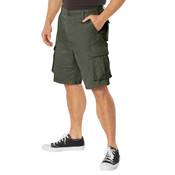 Vintage Solid Paratrooper Cargo Short