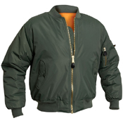 Ultra Force Enhanced Nylon MA-1 Flight Jacket