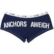 Womens Anchors Aweigh Booty Shorts