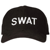SWAT Law Enforcement Adjustable Insignia Caps