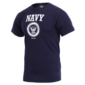 US Navy Emblem Printed T-Shirt