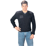 Mens GI Type Wool V-Neck Sweater