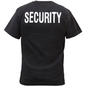 Mens 2-Sided Security T-Shirt