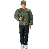 Ultre Force Kids Flight Jacket with Patches