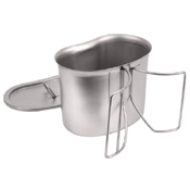 Stainless Steel Canteen Cup and Cover Set