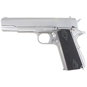 WE-Tech 1911 Chrome Full Metal GBB Airsoft gun
