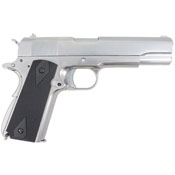 WE-Tech 1911 Chrome Full Metal GBB Airsoft gun