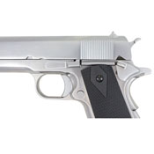 WE-Tech 1911 Chrome Full Metal GBB Airsoft gun